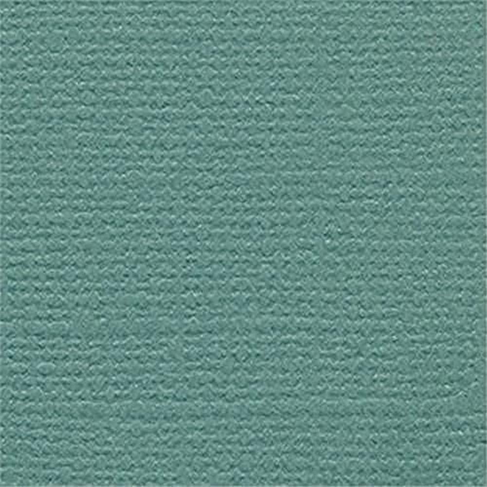 Bazzill Basics Paper 25 ScrapBooking Sheets Canvas Texture, Lagoon, Green