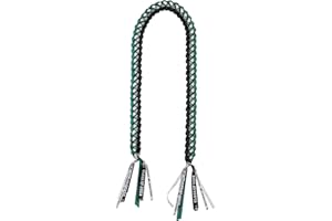 TFTAFAN Graduation Ribbon Leis 2025 Graduation Leis Necklace Congrats grad Braided Necklace with class of 2025 tassels Graduation Gift Party Accessories for Women and Men