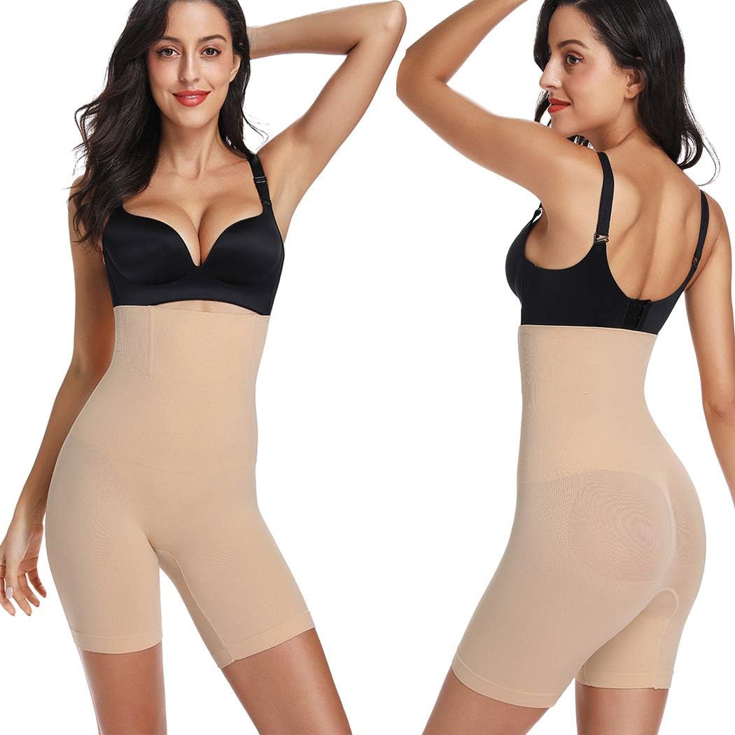 Joyshaper Shapewear Shorts for Women Tummy Control Shorts High Waist Thigh Slimmer Body Shaper Panties at  Women’s Clothing store