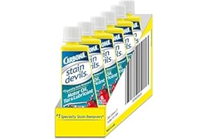 Carbona Stain Devils Spot Remover For Motor Oil, Tar And Lubricants 1.7 Oz 6 pack