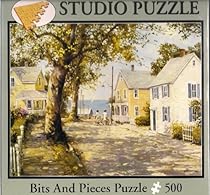 Seaside Village 500 Piece Puzzle by Robert Sarsony by Bits and Pieces