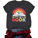 Rainbow Book Lovers Shirt - Teachers & Readers Character Tee