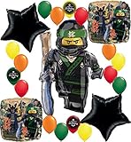 The Lego Ninjago Movie Deluxe Party Balloon Decorating Bundle