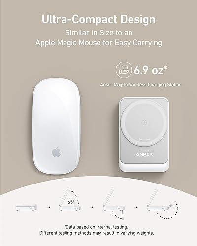 Anker MagGo Wireless Charging Station with Anker MagGo Magnetic Charging  Station (8-in-1, 67W) in Saudi Arabia | Whizz Wireless Chargers