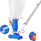 BLIKA Swimming Pool Vacuum Cleaner & Skimmer Net Set 63" Pole view 4