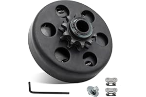 WNOOENG Mini Bike Go Kart Clutch 5/8'' Bore 10 Tooth Clutch for #40/41/420 Chain, Predator 212cc 196cc 10T Centrifugal Clutch Works with 2-6.5hp GX160 GX140 GX200 Engine