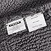 Pinzon Luxury Reversible Cotton Bath Mat - 21 x 34 inch, Platinum