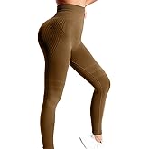 Resistance Band Leggings for Women, High Waist Leggings with Built-in Resistance Bands for Yoga, Gym, Workout