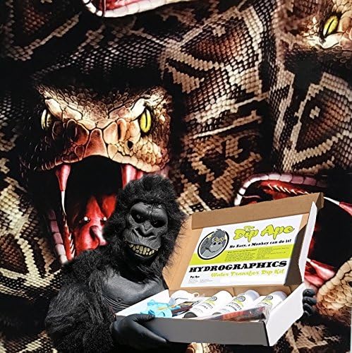 Hydrographic Film Snake Dip Ape Hi Def Viper Hydro Graphics Water Transfer Hydro Dip Dipping Kit