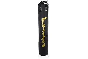 Fairtex HB6 6 Ft. Banana Bag Punching Bag for Muay Thai, Boxing, Kickboxing, MMA - 14.17" W x 70.87" H
