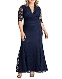 Kiyonna Women's Plus Size Screen Siren Lace Evening