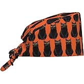 Pickle Working Cap, Scrub Cap with Sweatband, Adjustable Tie Back Hat Breathable Headgear for Women/Men