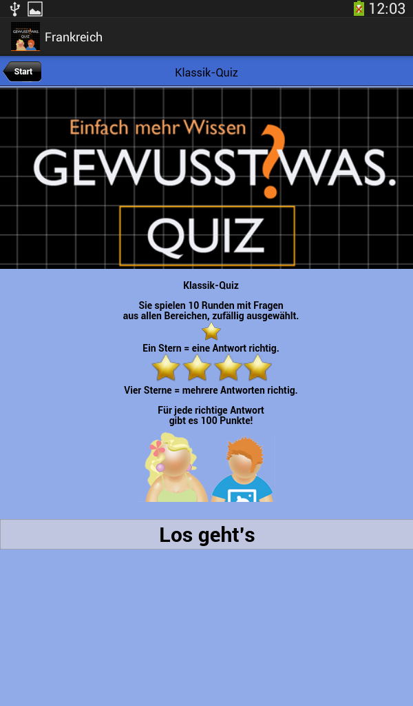 Frankreich Quiz