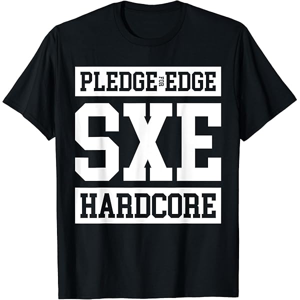XStill Straight EdgeX Tシャツ XStill Straight EdgeX Tシャツ