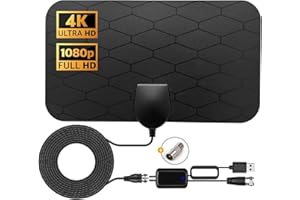IANTAT TV Antenna-TV Antenna Indoor,TV Antenna for Smart TV Indoor,TV Antenna for Local Channels,Digital Antenna for Smart tv Indoor, 400+ Miles Long Range HD TV Antenna,Support All TV.