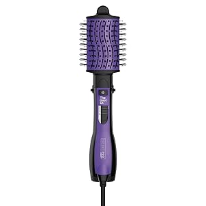 Conair INFINITIPRO Detangling Hot Air Brush, Wet / Dry Styler, Hair Dryer and Volumizer Hot Air Brush, Hot Air Brush with The Knot Dr. Flexalite Bristles for painless detangling