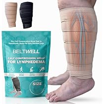 Juzo Reversible Versatile Support 30-60mmHg Calf Compression Wrap Large Long