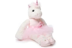 BEARINGTON COLLECTION Bearington Dreamer Ballerina 14 Inch Ballerina Doll - Unicorn Stuffed Animals for Girls - Dance Recital Gifts for Girls
