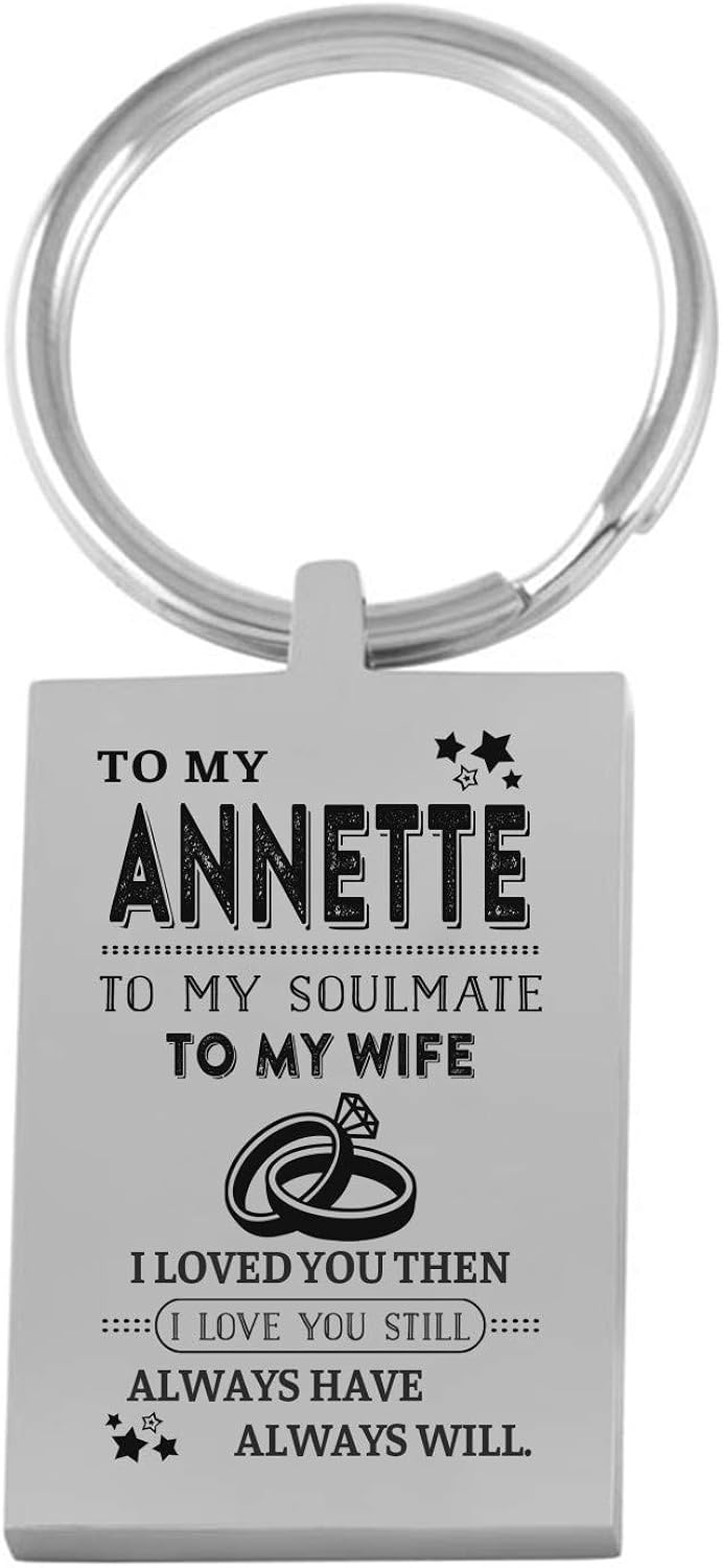 to my wife keychain