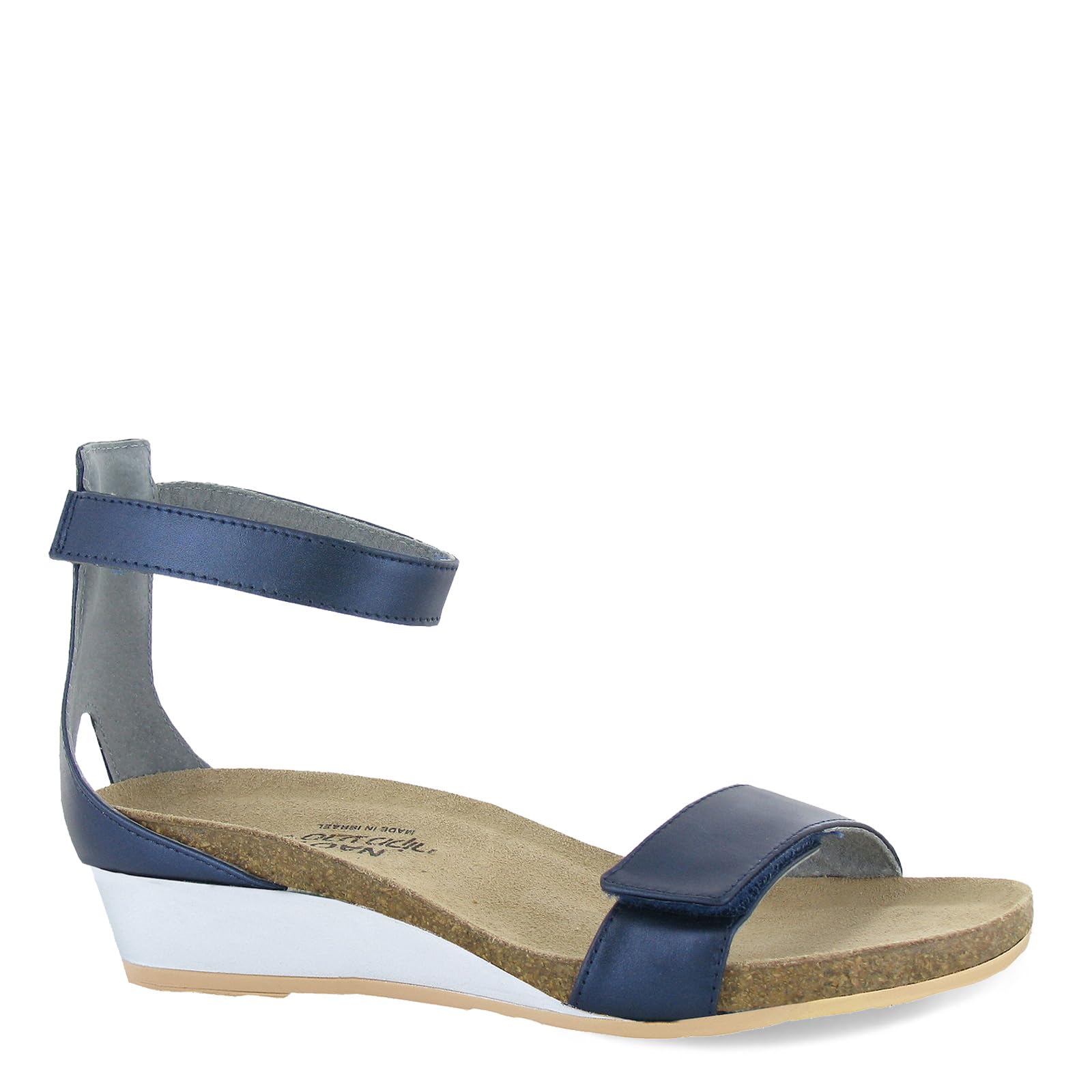 NAOT Footwear Women's Mermaid Wedge Polar Sea Lthr
