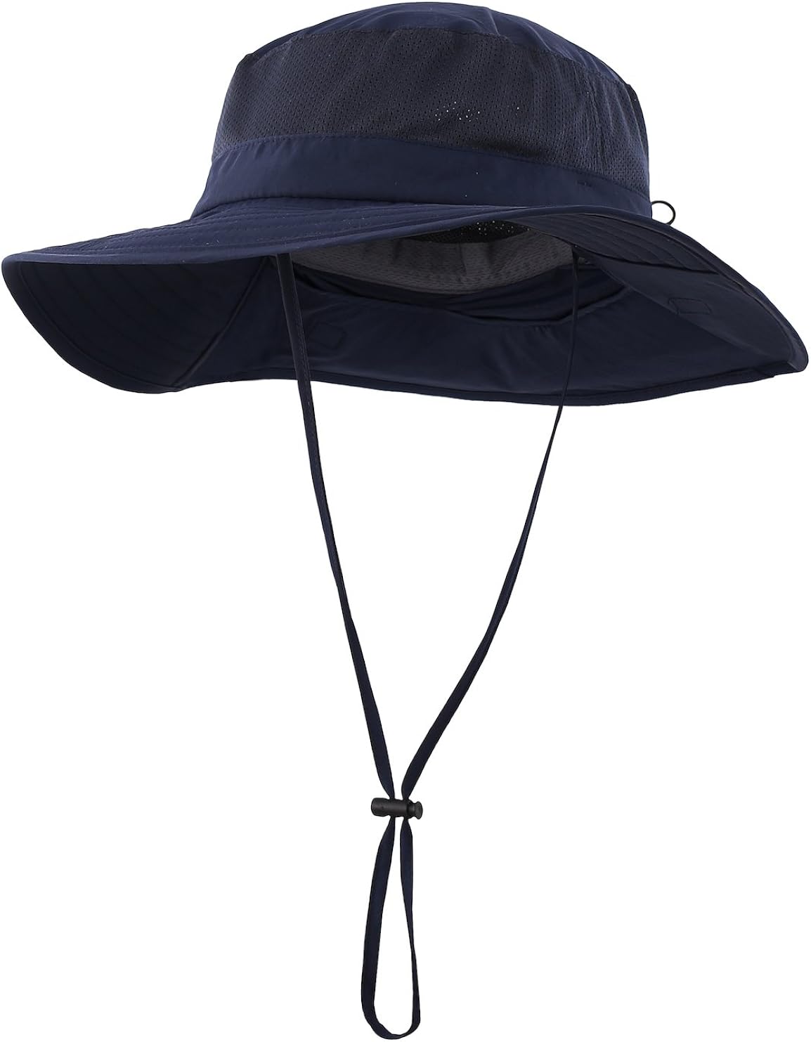 Home Prefer Outdoor UPF50 Mesh Sun Hat Wide Brim Fishing Hat with Neck