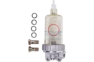 Fakojer Oil Water Separator 4452161 Compatible with Hitachi EX100 EX120 EX135UR EX200-5 EX90 LX100 LX70 LX80 Compatible with 