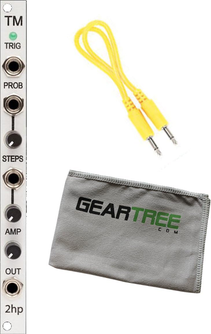 2hp TM Turing Machine Random Generator Eurorack Module Bundle w/Cable and Cloth