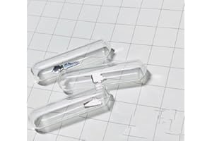 0.05g Glass Sealed Pure Rhodium Tablets, 99.95% High Purity Rh, for Element Sample Collection, Classroom Demonstrations, Scie