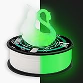 HP3DF Glow in The Dark PLA Filament, 3D Printer Filament, PLA Filament 1.75mm Dimensional Accuracy +/- 0.02mm, 1KG Spool (2.2 lbs), Fit Most FDM Printer (Glow Green)