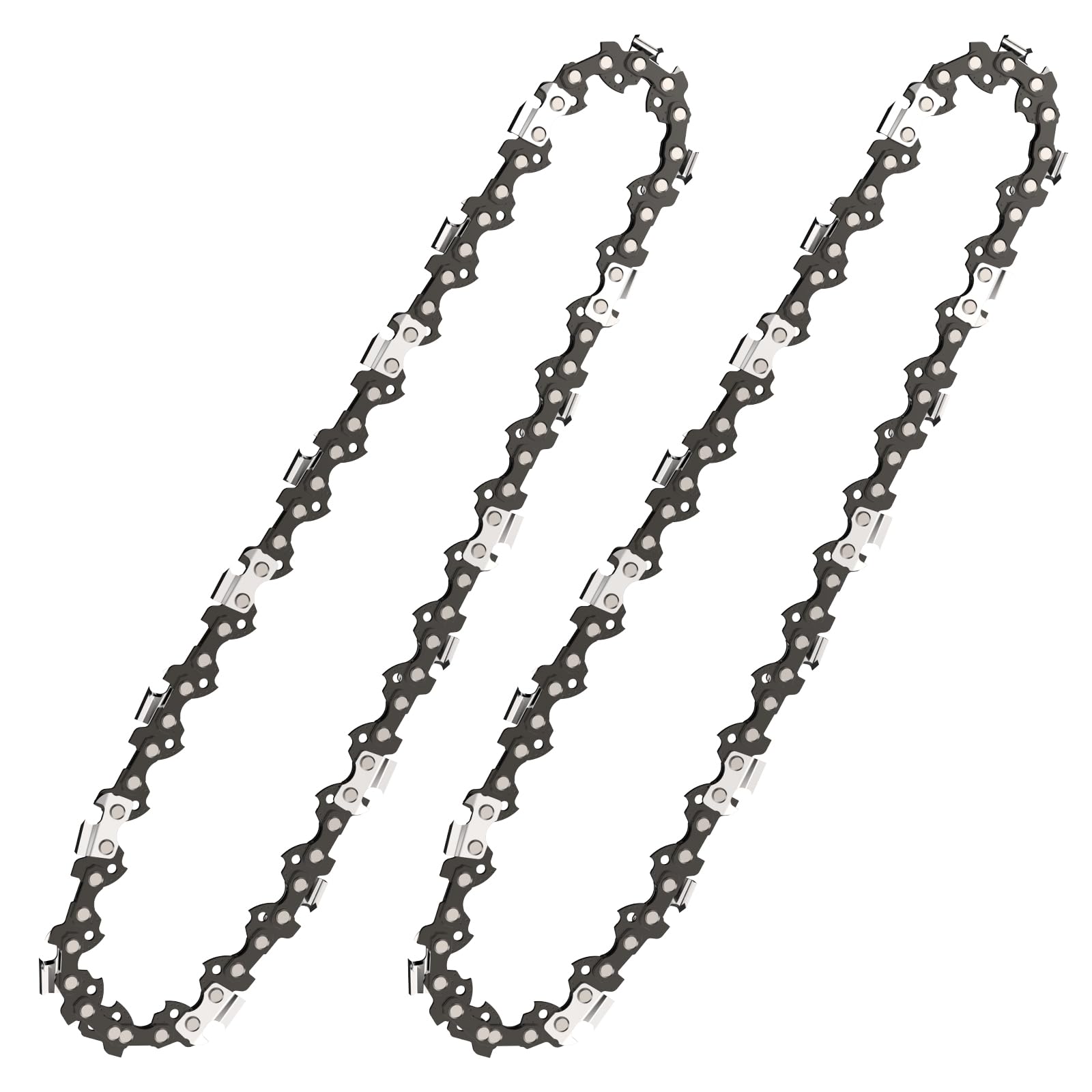 NACATIN 2-Pack Chainsaw Chains 4 Inch Replacement