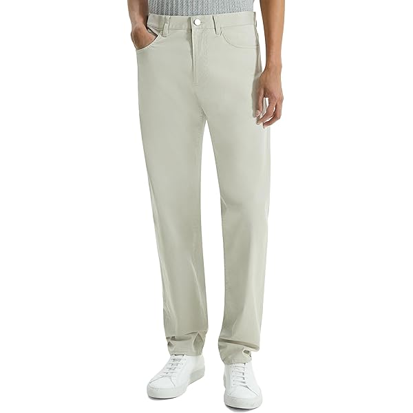 Zaine 5 Pocket Pant in Hanson Twill White at Amazon Men's