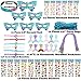 Mermaid Party Favors Supplies,73PCS Girl Gift Bag w/Mermaid Tail Necklace Bracelet Mask Headband Sticker for Goodie Bag Filler for Birthday Party, Perfect Mermaid Party Gift Carnival Prize for 12 Kids