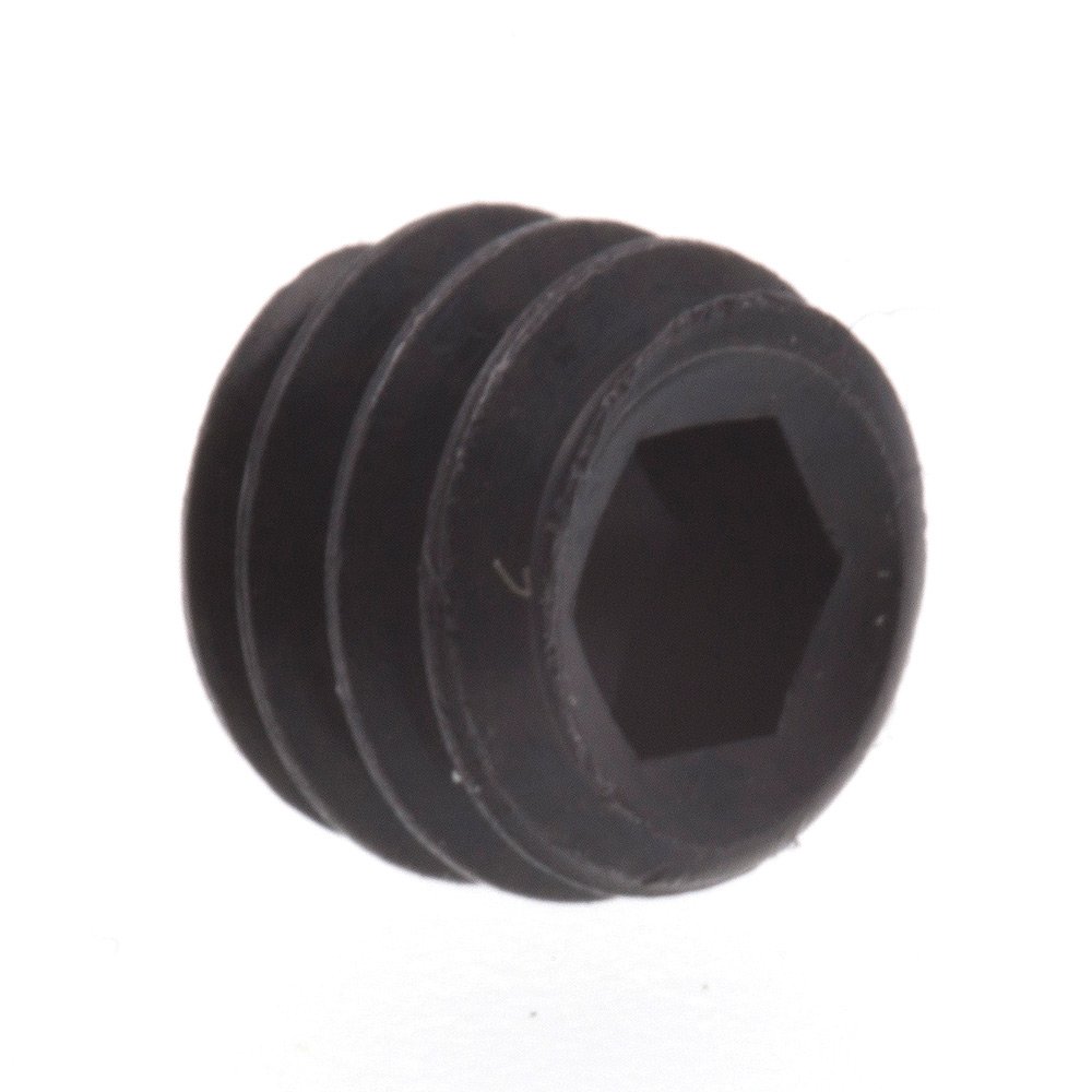 Photo 1 of Prime-Line 9182587 Socket Set Screws, #8-32 X 1/8 in, Black Oxide Coated Steel (25 Pack)