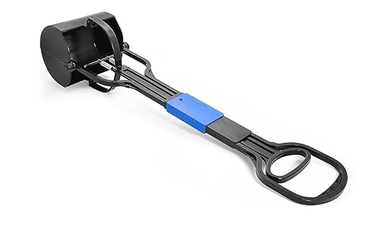 HMSTEELS Iron Scooper (Black, Medium)