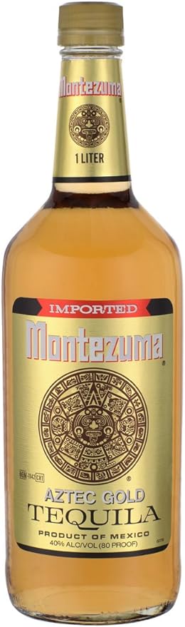 Montezuma Tequila Gold 1 0 Liter Amazon De Bier Wein Spirituosen