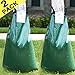 cyrico Tree Watering Bag Premium 2 Pack 20 Gallon Watering Bag for Tree Made of Sturdy PVC with Heavy Duty Zipper Slow Releasing Tree Watering Bag Automatic Watering Tree(5-8 Hours Releasing Time)