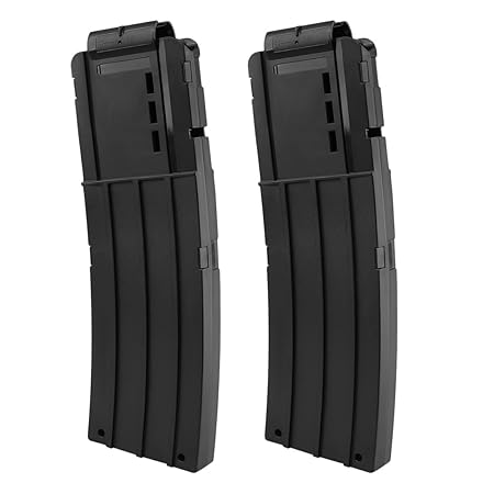 Likecom Clip Magazin, 2 Stück 15-Dart Quick Reload Clip Bullet Clip Magazin für nerf n-strike series