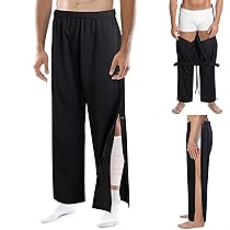 Amazon.com: Women's Men's Tear Away Pants, Snap Post Surgery