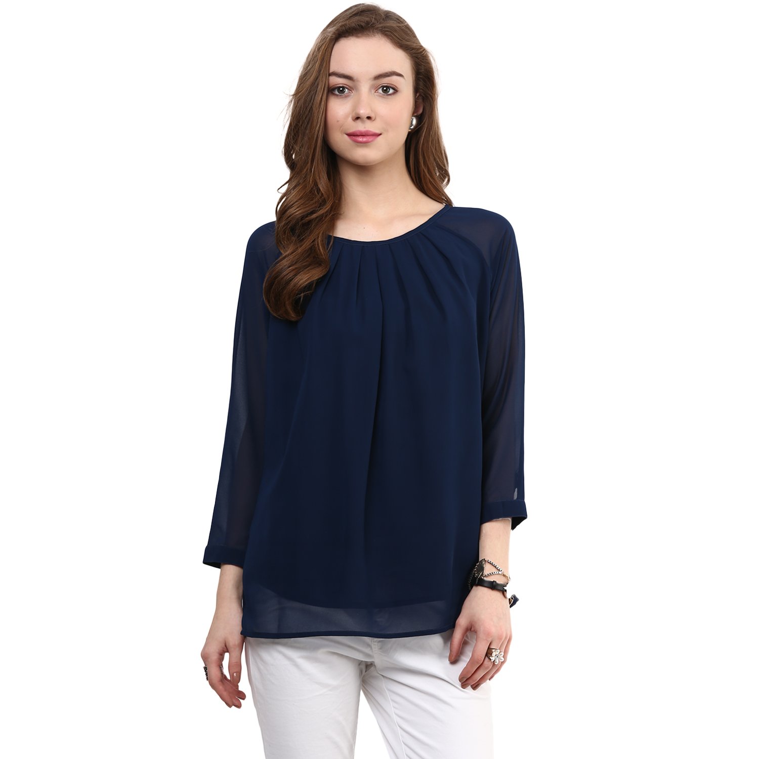 rare navy top (ep1018)