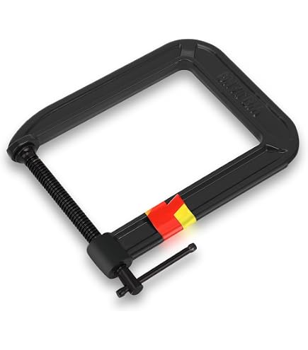 Faithfull Deep Throat G Clamp 200Mm (8In) Cap 85Mm (3.1/4in) - C