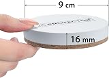 X-Protector Felt Furniture Sliders 16 Pack 9 cm Heavy Duty Floor Protectors view 2