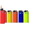 MK Lighter Flint Strike Disposable Lighter, Ultra Thin Design, Ideal for Candles, BBQ, Butane, Classic Pocket Use (10PC)