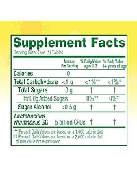 Culturelle Complemento de probióticos y multivitamínico para niños, masticable para el apoyo digestivo...