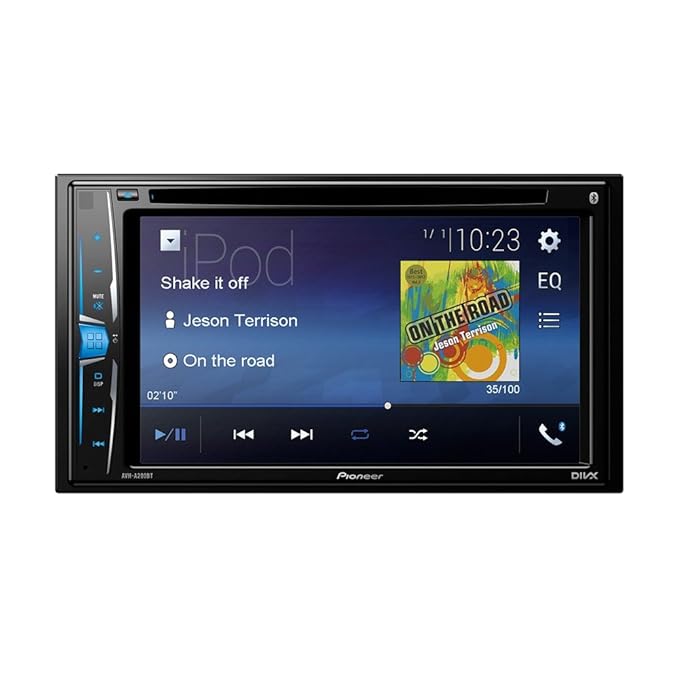 title=Pioneer AVH-A200BT Bluetooth Black car media receiver- Car Media Receivers