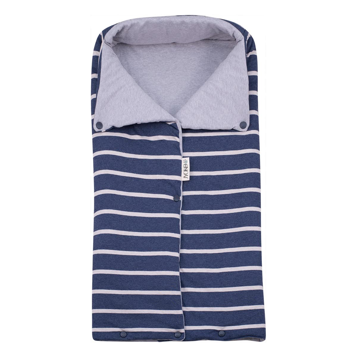 JYOKO Kids Pushchair Footmuff for Baby (Sailor Stripes, Cotton)