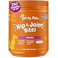 Zesty Paws Hip and Joint for Dogs, Glucosamine for Dogs Hip and Joint Supplement with Chondroitin, MSM, Vitamins C & E - Duck, 250 Count