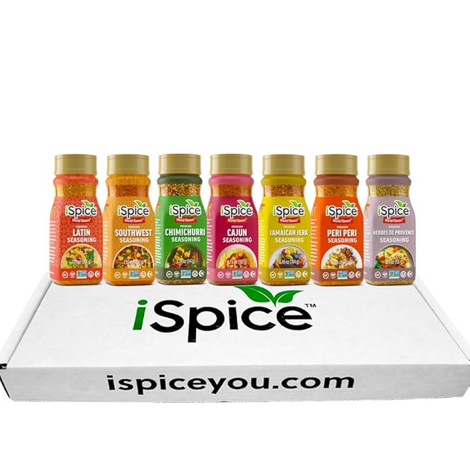 iSpice 7 Pack World Flavour Seasoning Southern Laguna