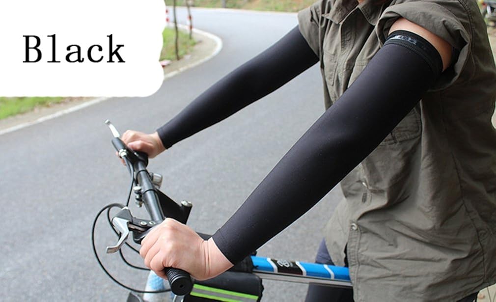 Arm Sleeves For Women Men Cycling Armwarmers Summer UV Sun Protection: Clothing