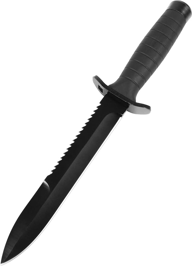 normani Überlebensmesser - Survival Kampfmesser mit Sägezahnung