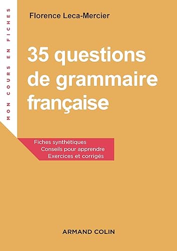 Download 35 questions de grammaire française - 2e éd. - Exercices et corrigés PDF